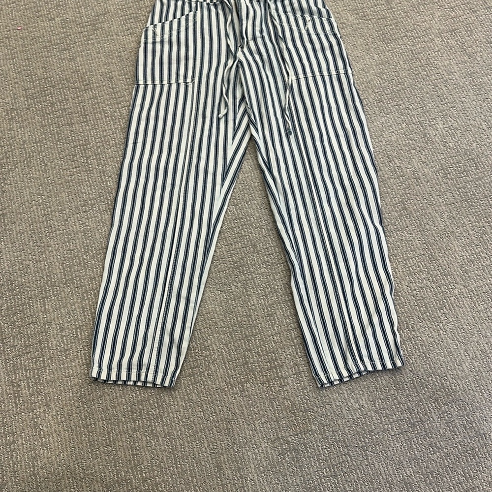 Striped Blues and White Pants
